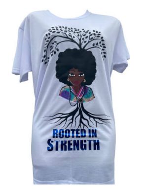 Rooted In Strength Nurse T-Shirt