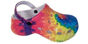 Stylish Tie Die Comfort Footwear