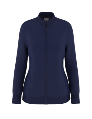 Womens Navy Blue Jacket Scrub